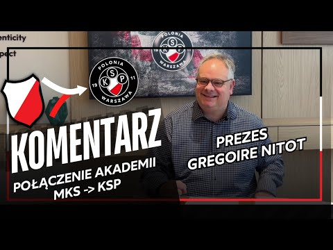 Połączenie Akademii MKS oraz Polonii Warszawa - wywiad z Gregoire Nitot