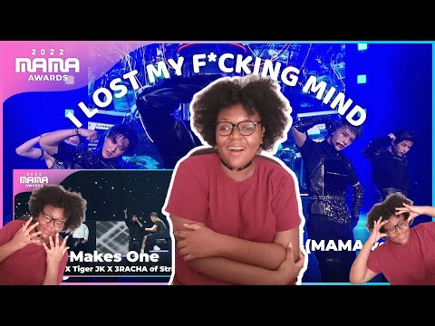 [2022 MAMA] JUNG JAEIL X Tiger JK X 3RACHA - Music Makes One & Stray Kids - Venom + MANIAC Reaction