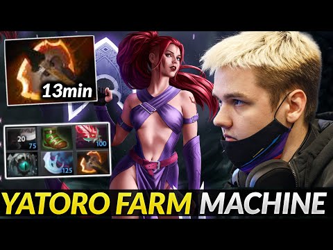 Yatoro Farming Machine Antimage 13min Battle Fury