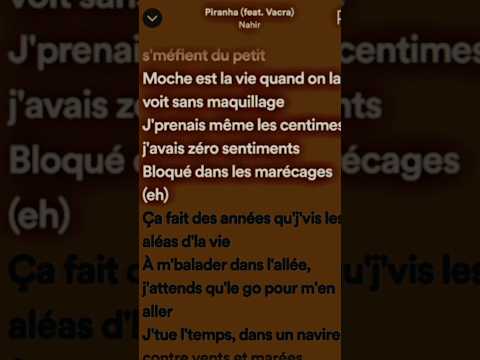 #piranha #nahir #vacra #pourtoi #abonnez