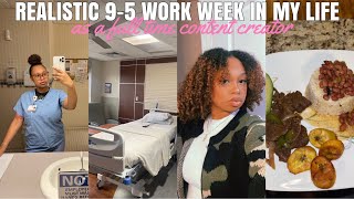 REALISTIC 9-5 WORK WEEK IN MY LIFE | VLOG