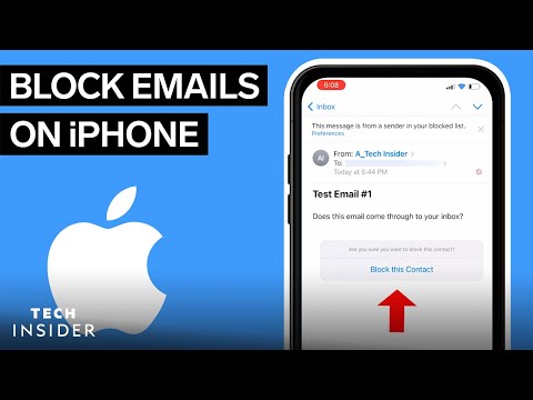 iPhoneでメールをブロックする方法 (How To Block Emails On iPhone)
