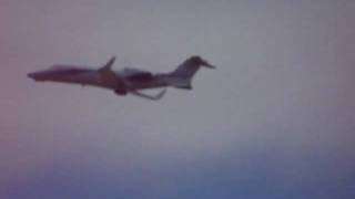 preview picture of video 'Private Jet Takeoff-Wichita, Kansas'