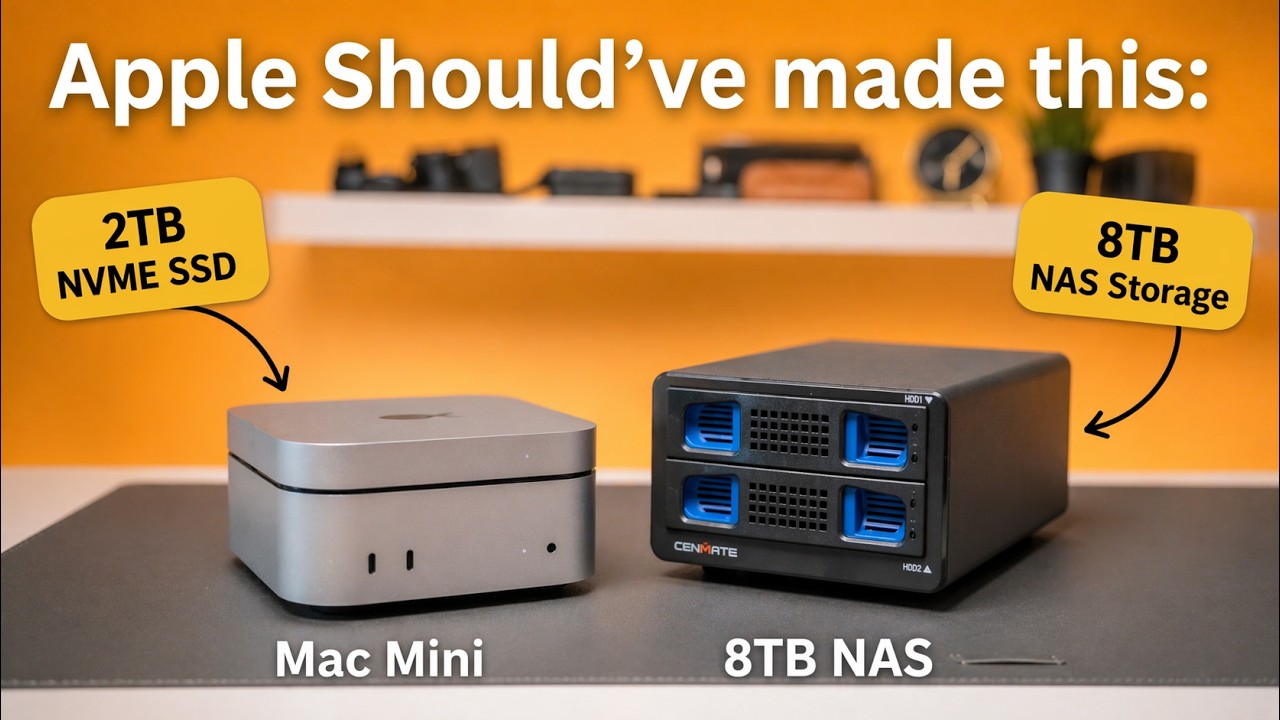The M4 Mac Mini Homelab – It Runs Local AI, Plex/Jellyfin, and a NAS