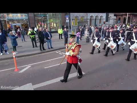 Pride Of The Raven (Full Clip 4K) @ UDR2 Memorial Parade ~ 25/02/23 (4K)