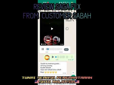 Review Saga FLX dari Pelanggan Sabah