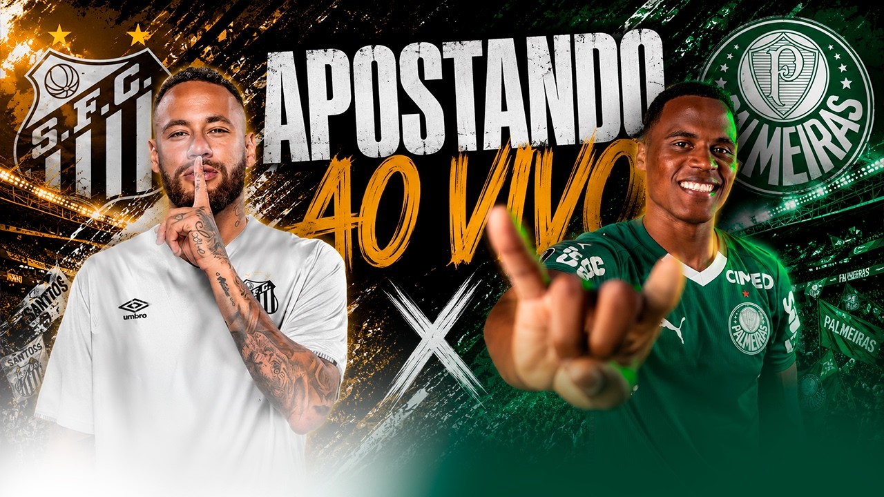 🔴 AO VIVO | SANTOS X PALMEIRAS | REACT I APOSTAS AO VIVO - 02-09-26