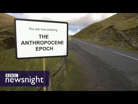 When did the 'age of humans' begin? - BBC Newsnight
