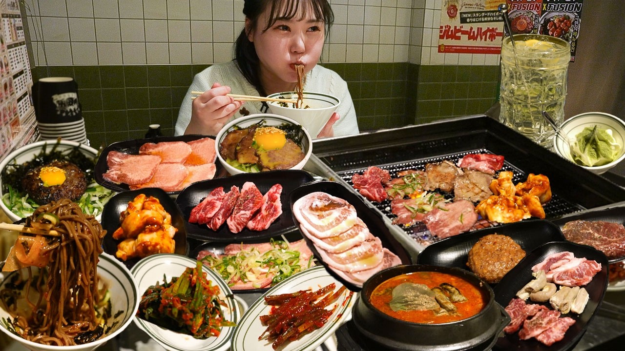 우설, 소, 돼지, 닭, 술, 야키니쿠에 사이드 메뉴까지 무한으로 먹는 가성비 맛집 🍖호르몬 치치🥩먹방 ?