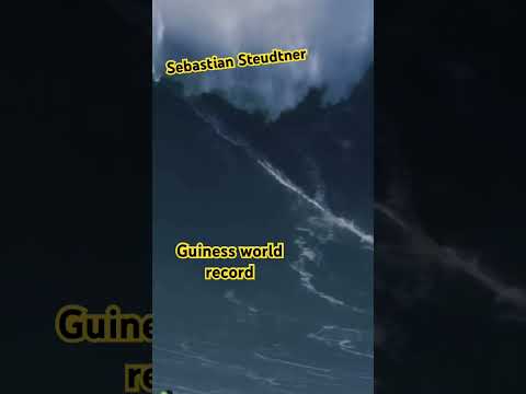 Sebastian Steudtner, Germany 🇩🇪 Guiness world records. Title for the largest wave surfed