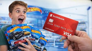  $1,000 Hot Wheels Shopping Challenge in 1 Minute
