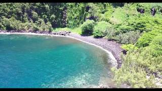 Resumen de nuestro viaje por Isla reunión a vista de dron