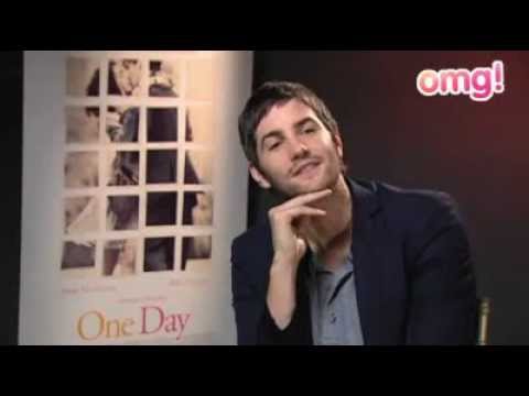 OMG! Yahoo Jim Sturgess nervous kissing Anne Hathaway