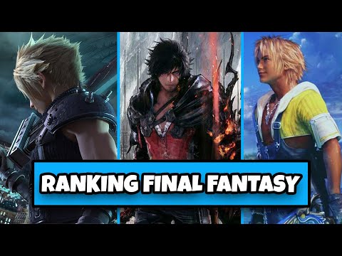 My ULTIMATE Final Fantasy Ranking