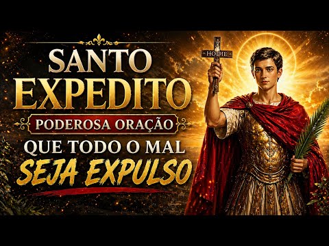 Reze agora com Santo Expedito/livre-se de todo mal espiritual visíveis 