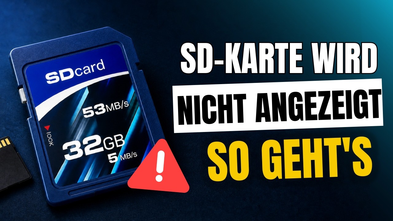 SD-Karte wird nicht erkannt