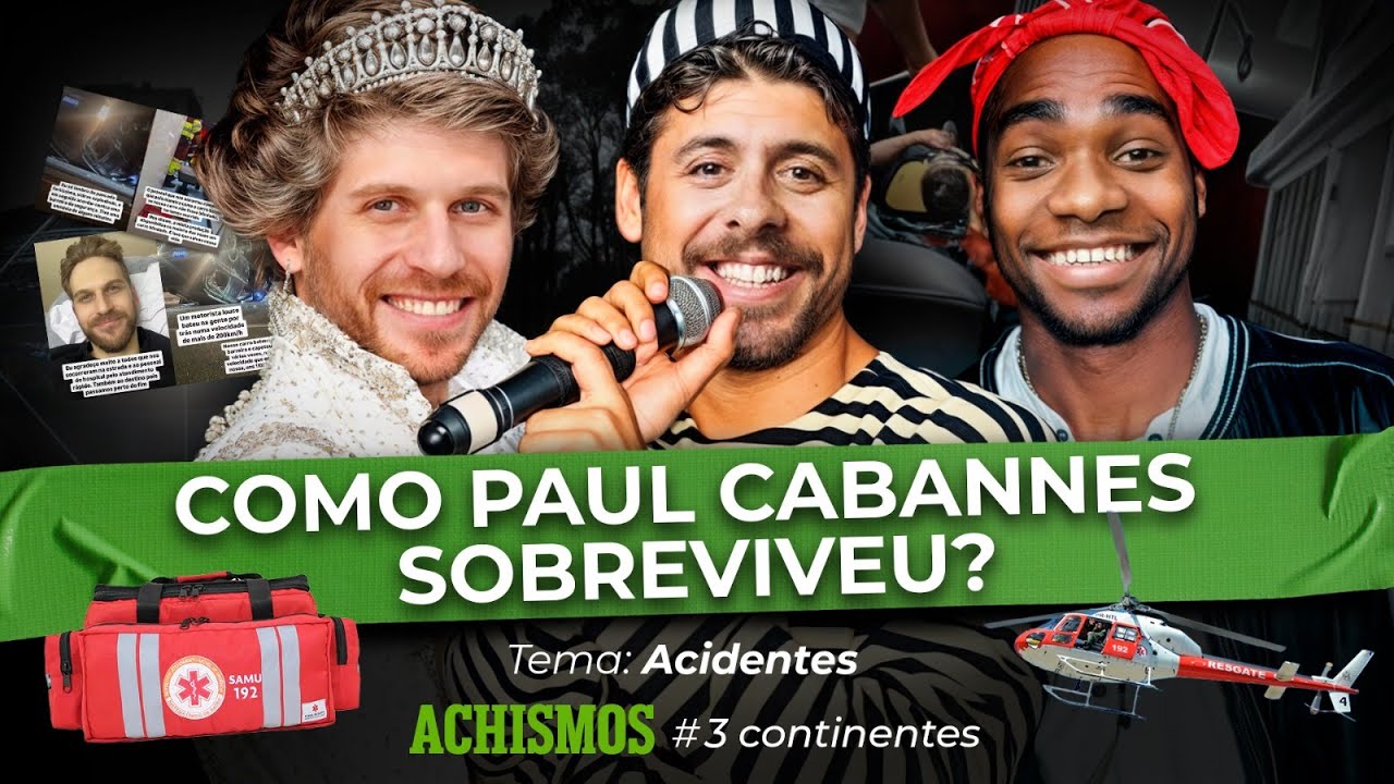 🚨PAUL CABANNES CONTA SOBRE O SEU ACIDENTE DE CARRO🚨| #3CONTINENTES #33