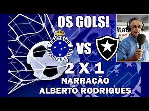 Os gols de Cruzeiro 2 x 1 Botafogo 32ª rodada do Brasileirão 2014 - Narração Alberto Rodrigues