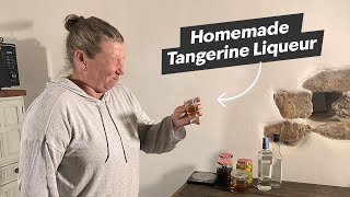 Use Your Descriptive Words - Tasting Two-Year-Old HOMEMADE Tangerine Liqueur
