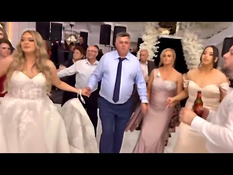 VESELA NEVESTA VO BELO ,VESELI GOSTI UBAVA SVADBA VESELA -TUSE & SONATA MELBOURNE  no.303