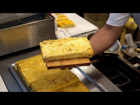 Japanese Omelette "Tamagoyaki" in Bangkok