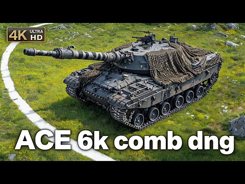 Bat.-Châtillon 155 58 ACE 6k Comb DMG, 4 Kills | Ultra HD 4K | World of Tanks Replay