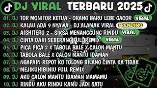 Download lagu DJ TIKTOK TERBARU 2025🎵DJ TOR MONITOR KETUA - ORANG BARU LEBE GACOR🎵DJ KALAU ADA 9 NYAWA - DJ ALAMAK mp3
