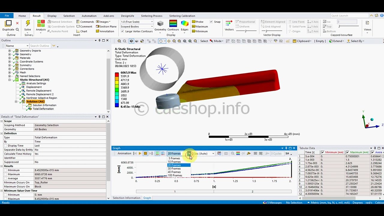 Tutorial - Rolling Structural Steel with Nonlinear Mesh Adaptivity