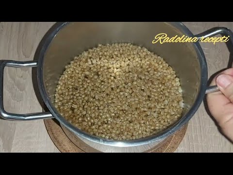 KAKO JA SPREMAM PŠENICU(SLAVSKO ŽITO),MALO ZDRAVIJA VARIJANTA‼️✔