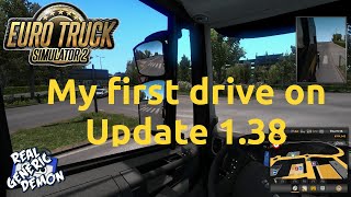 Euro Truck Simulator 2 - My first drive on Update 1.38