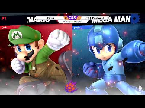 Clemson Smash Series 28 - Winners - Celio (Marth, Mario) vs. pP | Peabnut (Mega Man) - SSBU