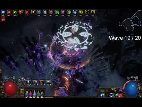[PoE] Simulacrum Wave16-20 vs "Tanky" Berserk Chainbreaker Bane Blight Pathfinder Build 3.12