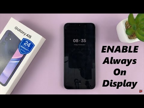 How To Enable Always ON Display On Samsung Galaxy A15