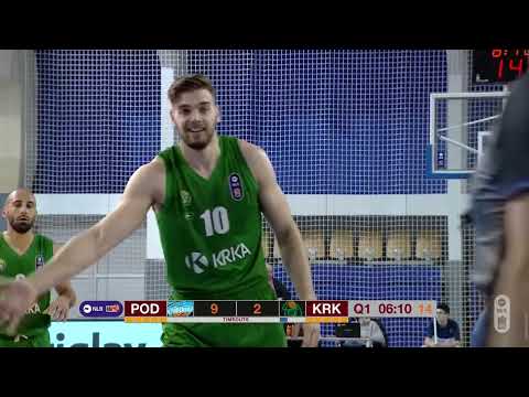 NLB ABA League 2 2022/23, Round 3 match: Podgorica - Krka (21.11.2022)