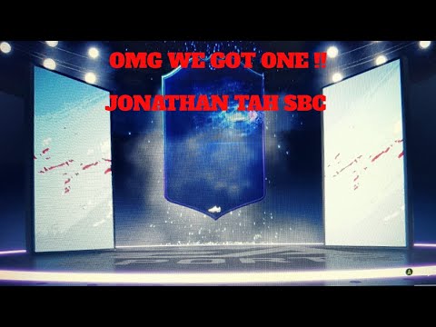 JONATHAN TAH SBC | OMG WE PACKED A ROAD TO THE FINAL CARD |INSANE WALKOUT!!. #FIFA19ULTIMATETEAM