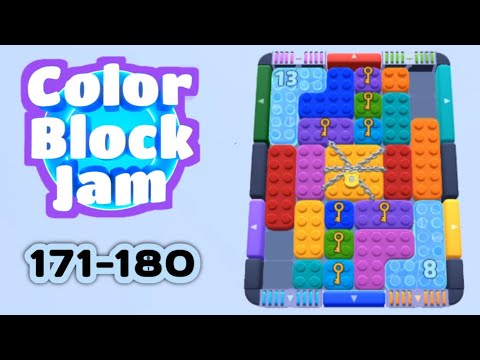Color Block Jam Level 171-180 | No Commentary, No Music | Android Gameplay