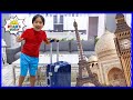 Ryan Wants To Travel Around The World And Visits Famous Landmarks