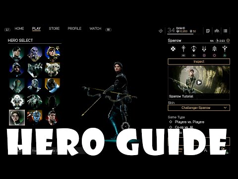 Paragon In-Depth Hero Guide - Sparrow the Sexy Sniper (Tips and Gameplay)