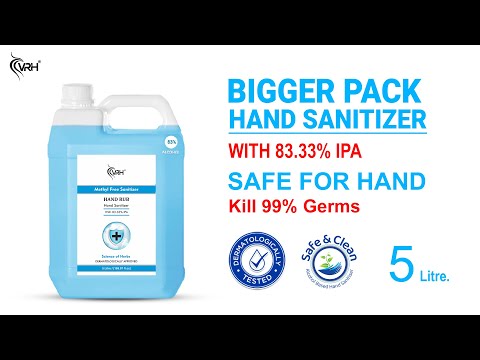 VRH Commercial Hand Sanitizer 5 Litre