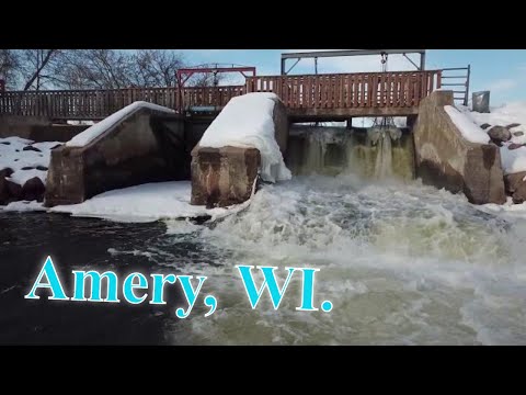 Amery Wisconsin 4K Flight. VERY COOL Visuals Over Our Beloved Town!
