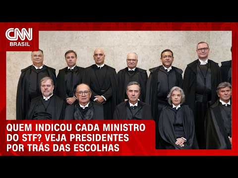 Formação do STF: veja qual presidente escolheu cada ministro do Supremo Tribunal Federal