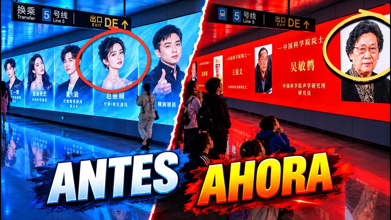 CHINA QUIERE que los NIÑOS ADMIREN a CIENTÍFICOS en LUGAR de FAMOSOS y esta es su ESTRATEGIA
