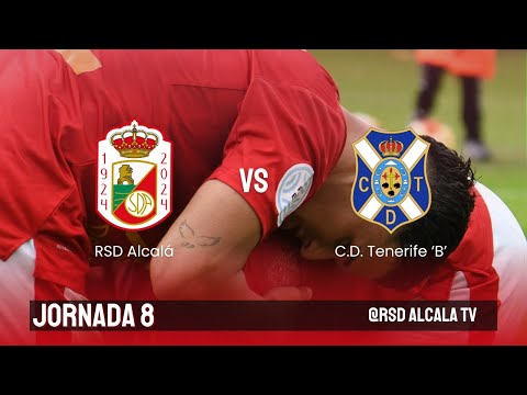 RSD Alcalá SAD - CD Tenerife "B" | Segunda Federación | Grupo 5 | T 25-26 | Jornada 8