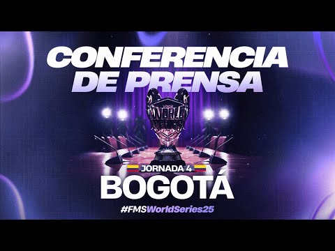 CONFERENCIA DE PRENSA I FMS WORLD SERIES COLOMBIA 2025 I Urban Roosters