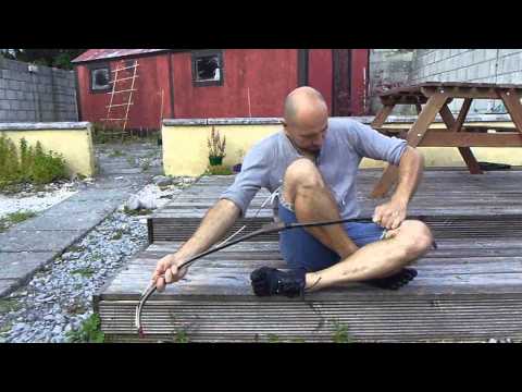 how to string and unstring Korean traditional bow (wingfighter)