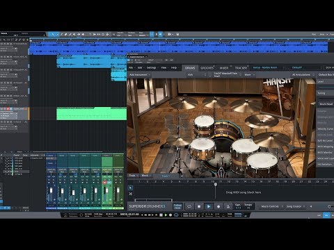 Superior Drummer 3 demo (The Rooms of Hansa) expansion - The Marble Room