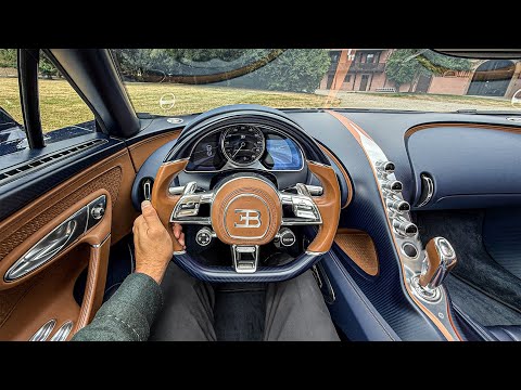 NEW 2026 Bugatti Mistral POV DRIVE! 1600 HP 🔥 W16 Sound! in 4k