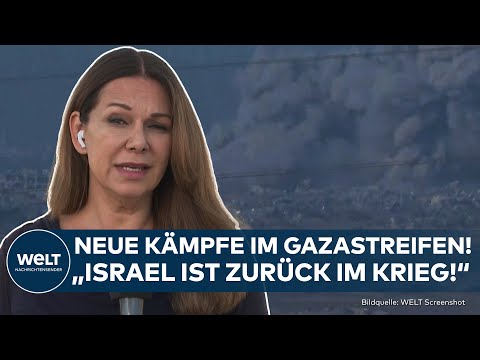 KRIEG IN NAHOST: Neue Kämpfe in Gaza! Militär von Israel setzt Offensive gegen Hamas fort