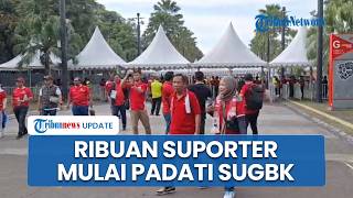 Ribuan Suporter Padati SUGBK Jelang Laga Indonesia vs Saint Kitts & Nevis, Warga Jerman Antusias