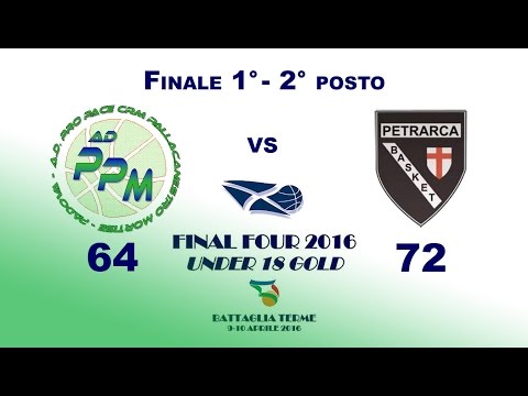 Basket Padova – U18 Finale Campionato Provinciale Gold 2016
